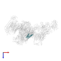 complex I in PDB entry 5luf, assembly 1, top view.