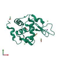 3D model of 5lvg from PDBe