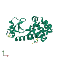 3D model of 5lzm from PDBe