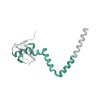 The deposited structure of PDB entry 5lzz contains 1 copy of Pfam domain PF01929 (Ribosomal protein L14) in Large ribosomal subunit protein eL14. Showing 1 copy in chain L [auth M].