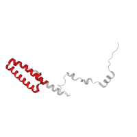 The deposited structure of PDB entry 5lzz contains 1 copy of Pfam domain PF00831 (Ribosomal L29 protein) in Large ribosomal subunit protein uL29. Showing 1 copy in chain GA [auth h].