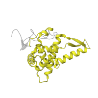The deposited structure of PDB entry 5lzz contains 1 copy of Pfam domain PF00177 (Ribosomal protein S7p/S5e) in Ribosomal protein S7 domain-containing protein. Showing 1 copy in chain EB [auth FF].