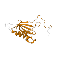 The deposited structure of PDB entry 5lzz contains 1 copy of Pfam domain PF00411 (Ribosomal protein S11) in Ribosomal protein S14. Showing 1 copy in chain NB [auth OO].