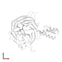 Histone H3.1 in PDB entry 5m5g, assembly 1, front view.