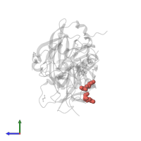 Modified residue DLY in PDB entry 5mcq, assembly 1, side view.