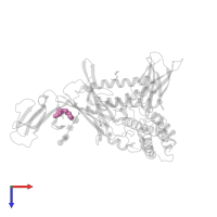 TETRAETHYLENE GLYCOL in PDB entry 5mj3, assembly 1, top view.