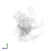 RNA helicase aquarius in PDB entry 5mqf, assembly 1, side view.