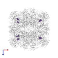 Modified residue HLU in PDB entry 5mz2, assembly 1, top view.