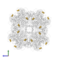 Modified residue HYP in PDB entry 5mz2, assembly 1, side view.
