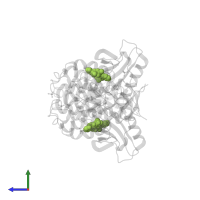 STAUROSPORINE in PDB entry 5ng2, assembly 1, side view.