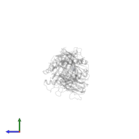 GLYCEROL in PDB entry 5nme, assembly 2, side view.
