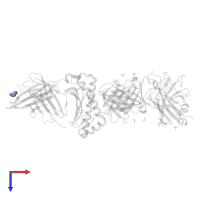 GLYCEROL in PDB entry 5nme, assembly 2, top view.