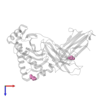 GLYCEROL in PDB entry 5nq3, assembly 2, top view.