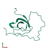 Breast cancer anti-estrogen resistance protein 1 in PDB entry 5o2q, assembly 1, front view.