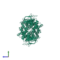 Microcin-J25 export ATP-binding/permease protein McjD in PDB entry 5ofp, assembly 1, side view.