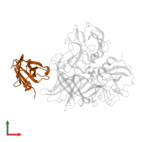 CMRF35-like molecule 1 in PDB entry 5or7, assembly 1, front view.