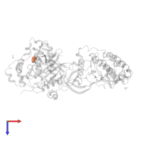 DI(HYDROXYETHYL)ETHER in PDB entry 5ot5, assembly 1, top view.