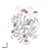 1,2-ETHANEDIOL in PDB entry 5pik, assembly 1, side view.