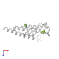 1,2-ETHANEDIOL in PDB entry 5poy, assembly 2, top view.