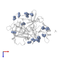 1,2-ETHANEDIOL in PDB entry 5q0e, assembly 1, top view.