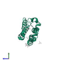 ATPase family AAA domain-containing protein 2 in PDB entry 5qxi, assembly 1, side view.