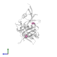 DIMETHYL SULFOXIDE in PDB entry 5rzl, assembly 1, side view.