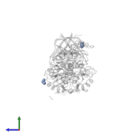 DIMETHYL SULFOXIDE in PDB entry 5s9k, assembly 1, side view.