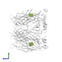 (1R,5S)-1,2,3,4,5,6-HEXAHYDRO-8H-1,5-METHANOPYRIDO[1,2-A][1,5]DIAZOCIN-8-ONE in PDB entry 5syo, assembly 1, side view.