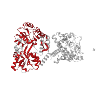 The deposited structure of PDB entry 5t05 contains 2 copies of Pfam domain PF01547 (Bacterial extracellular solute-binding protein) in Maltose/maltodextrin-binding periplasmic protein. Showing 1 copy in chain B.