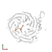 UNC4859 in PDB entry 5ttw, assembly 1, front view.