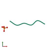 PDB 5txd coloured by chain and viewed from the front.