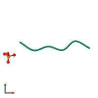 PDB entry 5txd coloured by chain, front view.