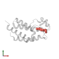 Modified residue ALY in PDB entry 5u5s, assembly 1, front view.