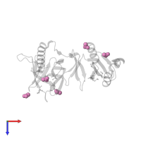 ACETATE ION in PDB entry 5umu, assembly 2, top view.