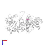 GLYCEROL in PDB entry 5ux6, assembly 1, top view.