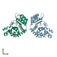 3D model of 5uxw from PDBe