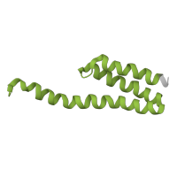 The deposited structure of PDB entry 5uyq contains 1 copy of Pfam domain PF01649 (Ribosomal protein S20) in Small ribosomal subunit protein bS20. Showing 1 copy in chain XA [auth T].