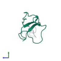 Histone-lysine N-methyltransferase ATXR6 in PDB entry 5vab, assembly 1, side view.