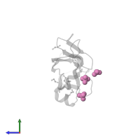 SULFATE ION in PDB entry 5vnb, assembly 2, side view.