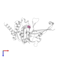 GLYCEROL in PDB entry 5whc, assembly 1, top view.