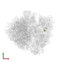 Modified residue 2MG in PDB entry 5wit, assembly 2, front view.