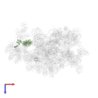 Utp15 in PDB entry 5wyk, assembly 1, top view.