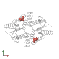 Modified residue CSO in PDB entry 5wz4, assembly 1, front view.