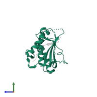 Mitotic spindle assembly checkpoint protein MAD2B in PDB entry 5xpu, assembly 1, side view.