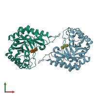 3D model of 5yll from PDBe