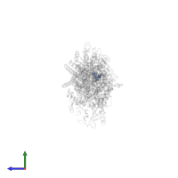 GUANOSINE-5'-DIPHOSPHATE in PDB entry 5yls, assembly 1, side view.