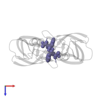 p15 in PDB entry 5yrs, assembly 1, top view.