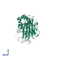 T-cell surface glycoprotein CD1c in PDB entry 6c15, assembly 1, side view.