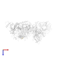 JARID2-substrate in PDB entry 6c23, assembly 1, top view.