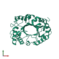 Concanavalin B in PDB entry 6caf, assembly 1, front view.